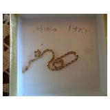 14KT BRACELET / 4.48 G