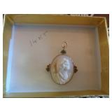 14KT GOLD / CAMEO