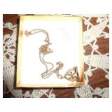 14KT GOLD CHAIN  / PENDANT UNKNOWN