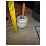SMALL POTTERY BUTTER CHURN