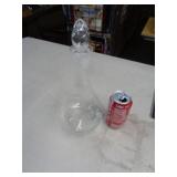DECANTER W GLASS STOPPER