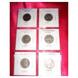 6 - OLD JEFFERSON NICKELS
