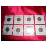 8 - OLD JEFFERSON NICKELS
