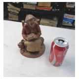 RESIN CAST GRANDMA FIGURE