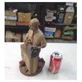RESIN CAST GROCER FIGURE