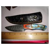 DAMASCUS STYLE KNIFE