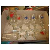 GOLD LEAGUE WINE GLASSES