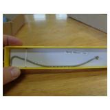 STERLING SILVER BRACELET 7 1/4"
