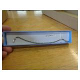 STERLING SILVER BRACELET 7"