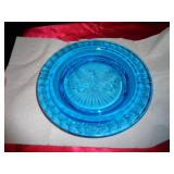 9" DEPRESSION L E SMITH EAGLE ASHTRAY