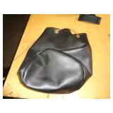 POUCH WITH LEATHER TIE
