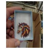 ACRYLIC PINS - HORSEHEAD