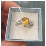 COSTUME RING SZ 7