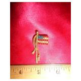 FLAG BROOCH