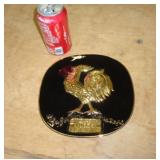 GOLDEN ROOSTER PLATE
