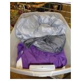TOTE OF MATERIAL / RW