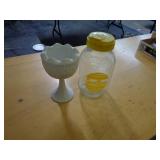 SUN TEA & MILK GLASS