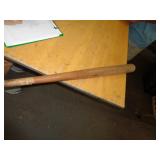 WOOD BASEBALL BAT