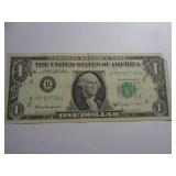 1963-B $1 BARR NOTE