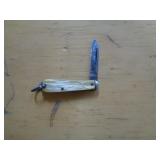 UTICA SINGLE BLADE POCKETKNIFE  / CHIP ON HANDLE