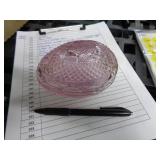 PINK GLASS EGG