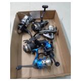 6 - OPEN FACE FISHING REELS