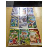 9 - DISNEY VHS TAPES