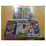 5 - DISNEY VHS TAPES