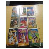9 - DISNEY VHS TAPES