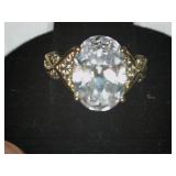 COSTUME RING WITH STAND SZ 6.5