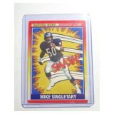 SPORTS CARD - MIKE SINDLETARY 1990