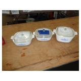 CORNINGWARE / 1 LID CHIPPED