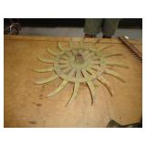 CAST IRON CULTIVATOR WHEEL / UT