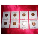 8 - BU LINCOLN CENTS