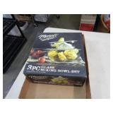 3PC GLASS MIXING BOWL SET