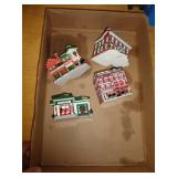 COCA COLA ITEMS  PLASTIC HOUSES