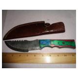 DAMASCUS STYLE KNIFE