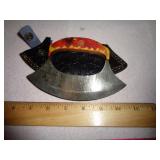DAMASCUS STYLE ULU KNIFE