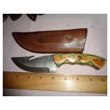 DAMASCUS STYLE KNIFE