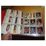 BASKETBALL CARDS IN ALBUM