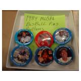 1984 BASEBALL BUTTONS
