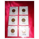 6 - WHEAT CENTS