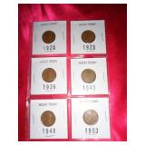 6 - WHEAT CENTS