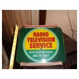VINTAGE SERVICE SIGN VINTAGE SERVICE SIGN