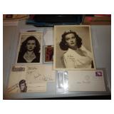 DARK SHADOWS JOAN BENNETT AUTOGRAPH ITEMS / FR DARK SHADOWS JOAN BENNETT AUTOGRAPH ITEMS / FR