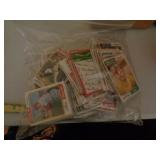 BAG OF VINTAGE BASEBALL CARDS BAG OF VINTAGE BASEBALL CARDS