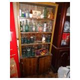 HANDMADE RUSTIC SHELF / 68' TALL X 31' WIDE / DR HANDMADE RUSTIC SHELF / 68' TALL X 31' WIDE / DR