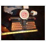 1930'S MARX TOYS DIAL TYPEWRITER / DR 1930'S MARX TOYS DIAL TYPEWRITER / DR