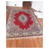 ASIAN RUG / NICE COND. / 4' 9' X 8' / UPSTAIRS ASIAN RUG / NICE COND. / 4' 9' X 8' / UPSTAIRS