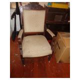 VICTORIAN CHAIR 42' TALL / UPSTAIRS VICTORIAN CHAIR 42' TALL / UPSTAIRS